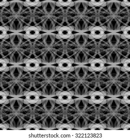 Seamless abstract geometric decorative background