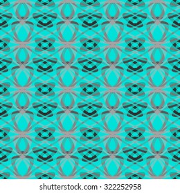 Seamless abstract geometric decorative background