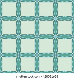 Seamless abstract geometric decorative background