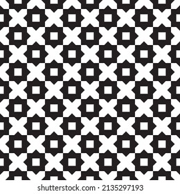 Seamless abstract geometric decorative pattern background