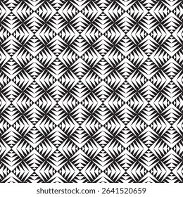 Seamless abstract geometric decorative pattern background