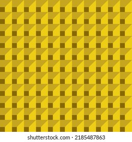 Seamless abstract geometric decorative with yellow color combination