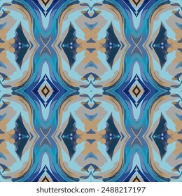 Patrón étnico geométrico abstracto sin costuras. patrón decorativo moderno de moda en el fondo. para azulejo, Plantilla, póster, papel, Anuncio, tela, textil, mármol, bufanda, bandana, impresión digital
