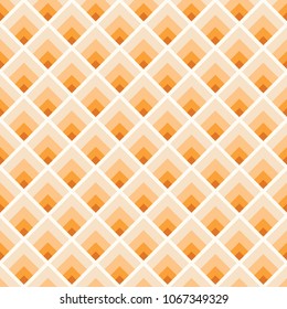 seamless abstract geometric fire orange summer tone vector pattern 