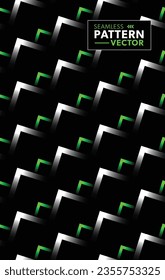 Un fondo gráfico geométrico abstracto y sin fisuras con un aspecto dinámico y deportivo para cualquier diseño