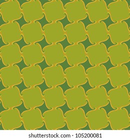 Seamless abstract geometric green pattern
