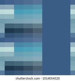 Seamless abstract geometric halftone pattern. Rectangular texture. Textile rapport.