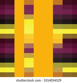 Seamless abstract geometric halftone pattern. Rectangular texture. Textile rapport.