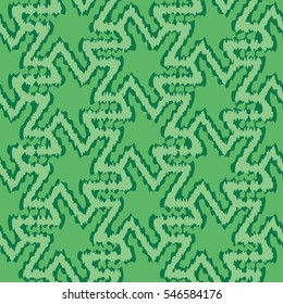 Seamless abstract geometric hexagon based pattern