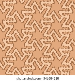 Seamless abstract geometric hexagon based pattern