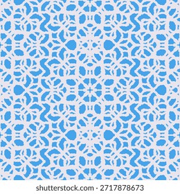 Padrão de design de treliça geométrica abstrata sem costura. estilo de rede tecido com formas interligadas para têxteis, papel de parede e decoração