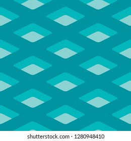 Seamless Abstract Geometric Lattice Pattern