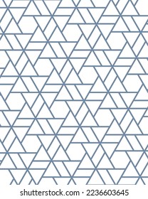 Seamless Abstract Geometric Line Pattern Vector