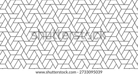 Seamless Abstract Geometric Line Pattern with Interlocking Triangle Shapes – Modern Minimal Background