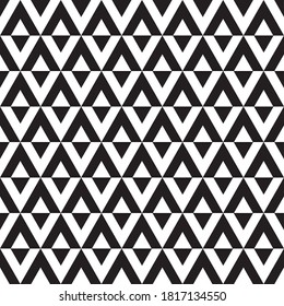 Seamless abstract geometric op art pattern background