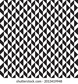Seamless abstract geometric op art pattern background