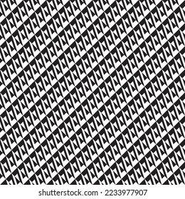 Seamless abstract geometric op art pattern background