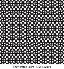 Patrón de interbloqueo geométrico orgánico abstracto y sin inconvenientes.