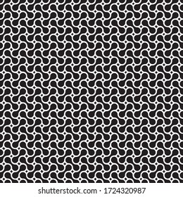 Patrón de forma de interbloqueo geométrico orgánico abstracto y sin soldadura.