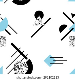 Seamless abstract geometric  pattern 2
