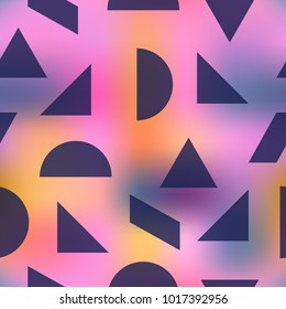 Seamless abstract geometric pattern