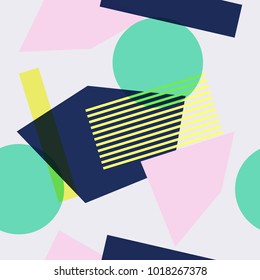 Seamless abstract geometric pattern