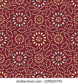 Seamless abstract geometric pattern.

