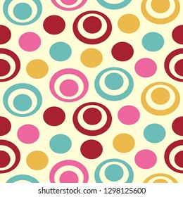 Seamless abstract geometric pattern.

