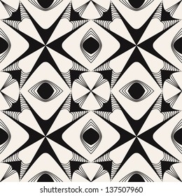 Seamless abstract geometric pattern