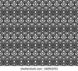 Seamless abstract geometric pattern.
