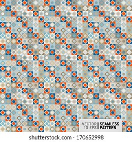 seamless abstract geometric pattern