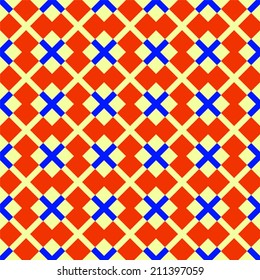 Seamless abstract geometric pattern