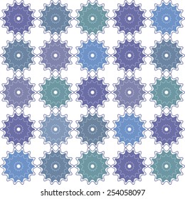 Seamless abstract geometric pattern