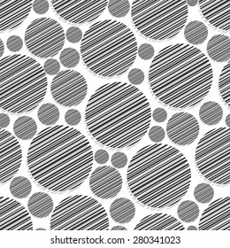 Seamless abstract geometric pattern