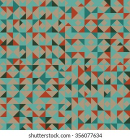 Seamless abstract geometric pattern