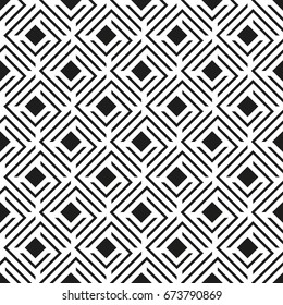 Seamless abstract geometric pattern