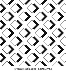 Seamless abstract geometric pattern