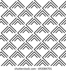 Seamless abstract geometric pattern