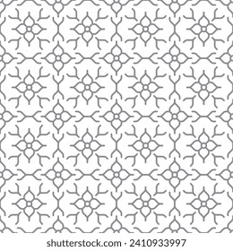 Seamless abstract geometric pattern in Arabian style