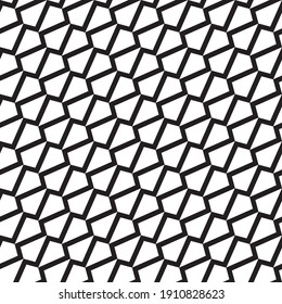 Seamless abstract geometric pattern background