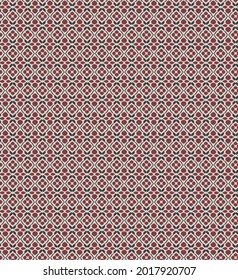 Seamless Abstract Geometric pattern background. Simple red color geometric pattern.