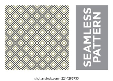 Seamless Abstract Geometric Pattern. Background Vector Design.