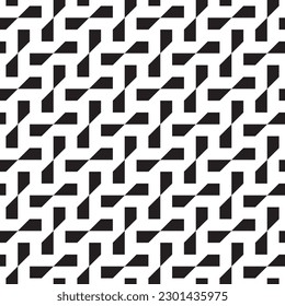 Seamless abstract geometric pattern background