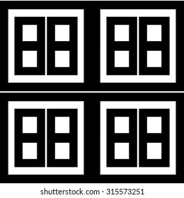 Seamless abstract geometric pattern / background. Repeatable vector.