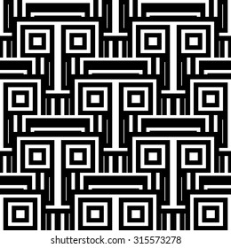 Seamless abstract geometric pattern / background. Repeatable vector.