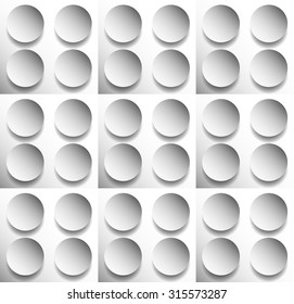 Seamless abstract geometric pattern / background. Repeatable vector.
