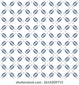 Seamless abstract geometric pattern in Batik style