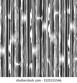 Seamless abstract geometric pattern with black paint brush stripes. Brush shabby strokes. Stripy vector texture. line wallpaper. 