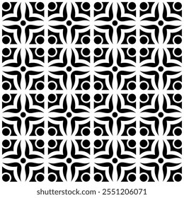 Modelo geométrico abstracto inconsútil en blanco y negro, creando una impresión elegante y moderna. Adecuado para fondos, Fondos de pantalla, textiles, telas, etc.