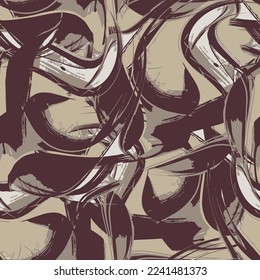 Seamless abstract geometric pattern. colored Textured Pattern. Creative doodle art pattern